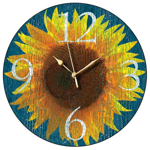 Image of Smith & Taylor Sunflower Wall Clock