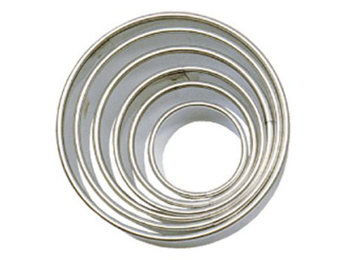 Image of Tala 961 Pastry Cutters Plain X6