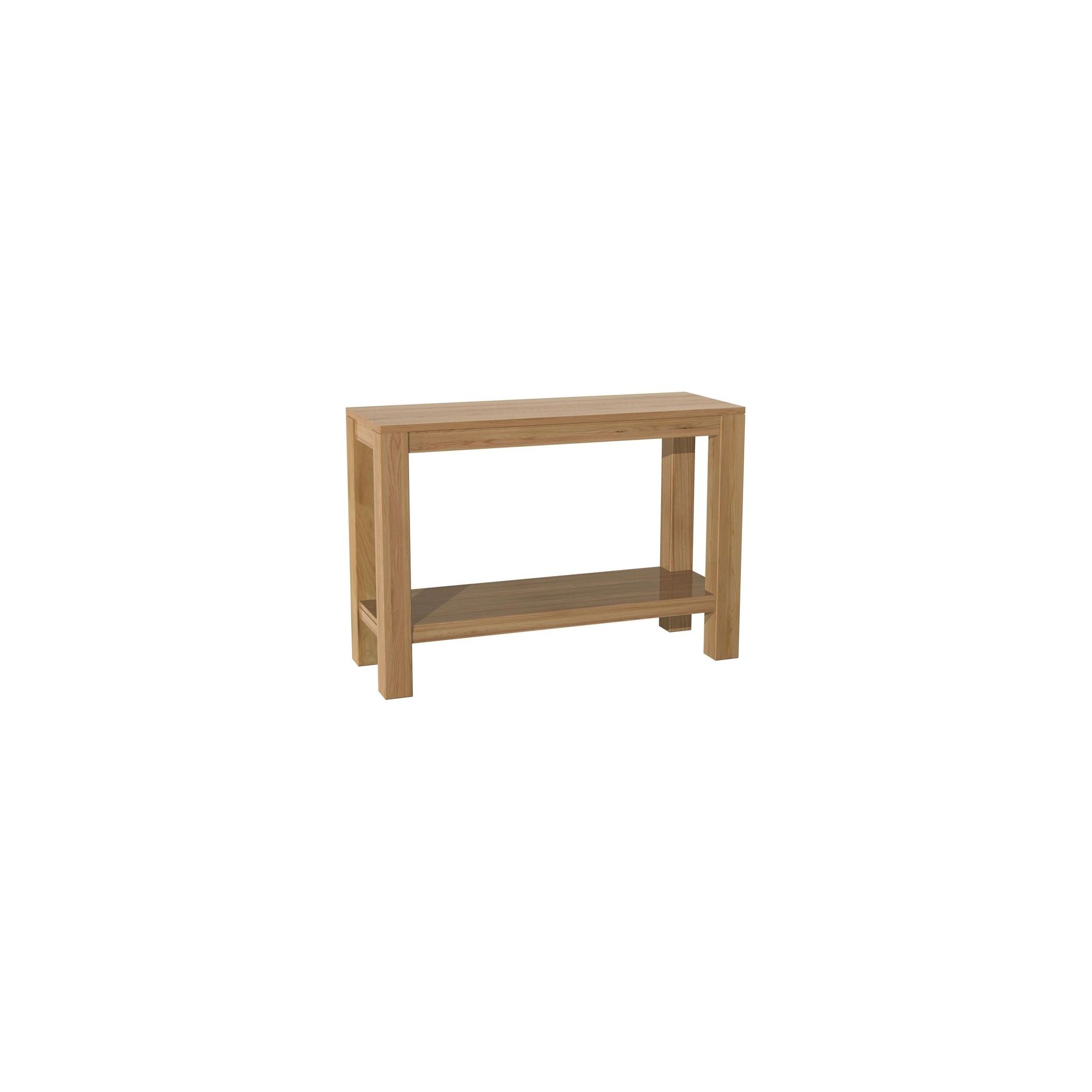 Kelburn Furniture Milano Console Table in Clear Satin Lacquer at Tesco Direct