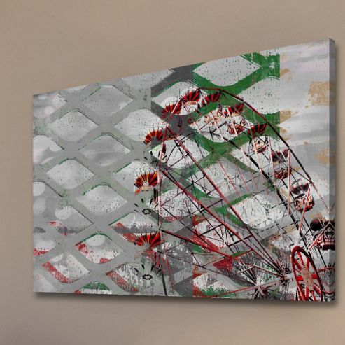 Image of Parvez Taj Spinning Canvas Wall Art - 101 Cm H X 152 Cm W X 5 Cm D