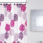 Modern Makeover Dahlia Shower Curtain with Hooks