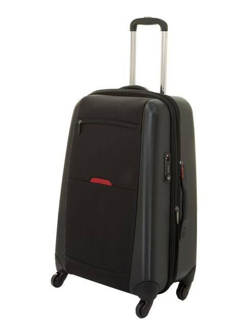 Image of Linea Hylite 4-wheel Suitcase, Black Medium