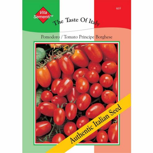 Image of Tomato 'principe Borghese' - Vita Sementi&reg; Italian Seeds - 1 Packet (600 Tomato Seeds)