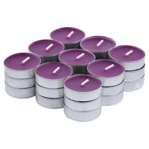 Image of Tesco Damson & Pomegranate 27 Pack Tealights