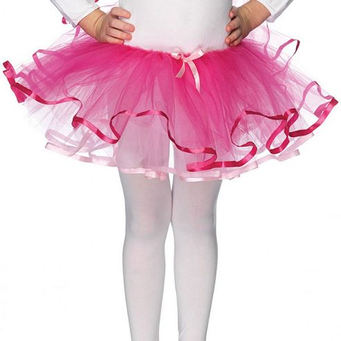 Image of Reversible Fuchsia And Pink Tutu - Child Costume 4-8 Years