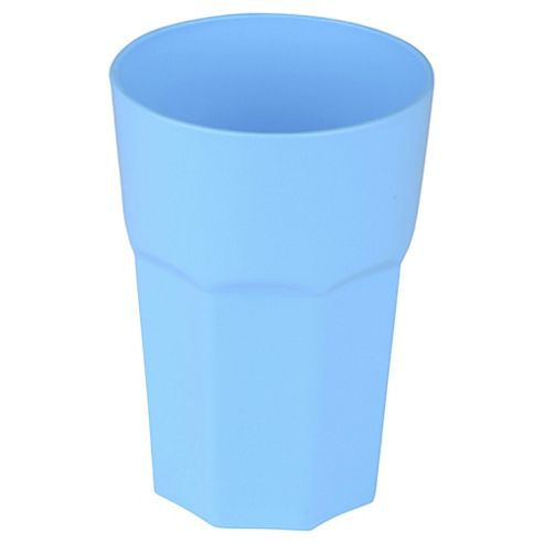 Image of Plastic Tumbler Glass, Turquoise