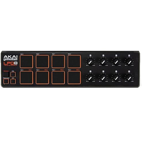 Image of Akai Professional Laptop Pad Midi Controllor