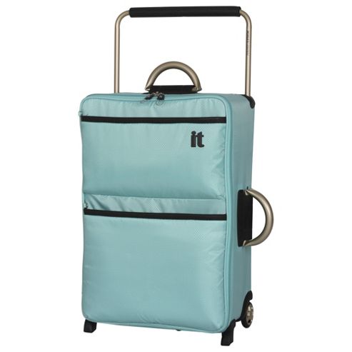 Image of It Luggage World's Lightest 2-wheel Suitcase, Turquoise Medium