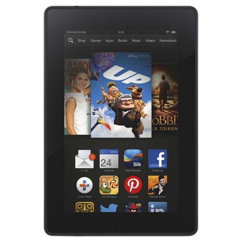 Image of Kindle Fire Hd, 7" Tablet, 8gb, Wifi - Black (2013)