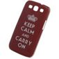 Tortoise™ Hard Case Samsung Galaxy SIII Keep Calm and Carry On