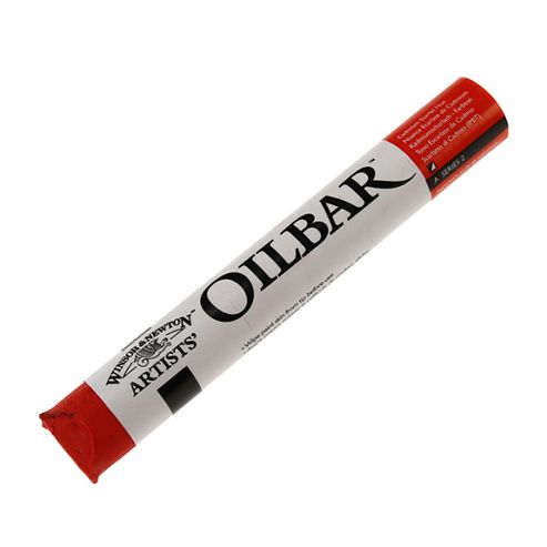 Image of W&n Oil Bar 50ml Cadmium Scarlet Hue