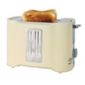 Lloytron E2011CR 2 Slice 850w Toaster - Cream/Chrome