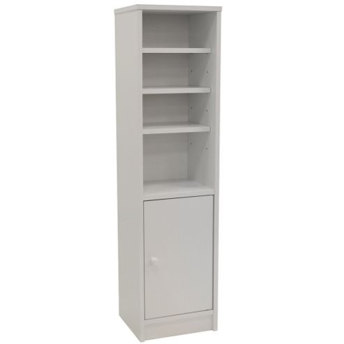 Image of Jamerson - Compact Storage Shelf Unit - White