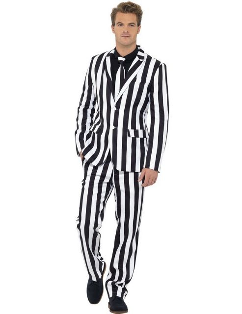 Image of Humbug Striped Stand Out Suit Extra Large
