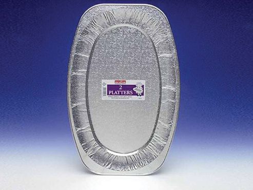 Image of Caroline T1073 Foil Platter 22in X2
