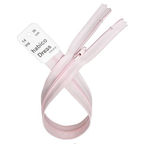Image of Dress Zip - 36cm - Pink