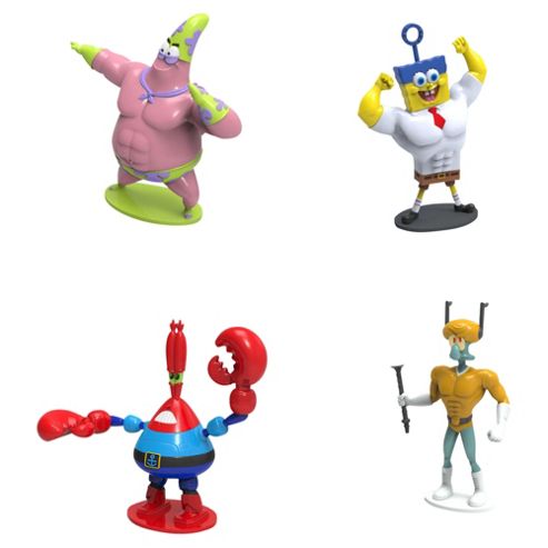 Image of Spongebob Squarepants Movie Heroes Set