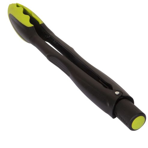 Image of Dexam 30.5cm Push Button Tongs, Green