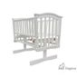 Baby Elegance Elegant Glider Crib - White