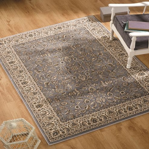 Image of Million Point Chatsworth Blue/ivory 60x230 Cm Rug