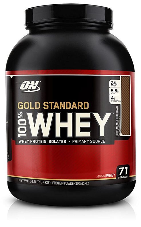 Image of Optimum Nutrition 100% Whey Protein 2.27kg - Chocolate