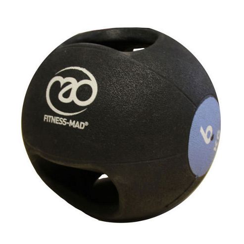 Image of Fitness-mad 6kg Double Grip Medicine Ball