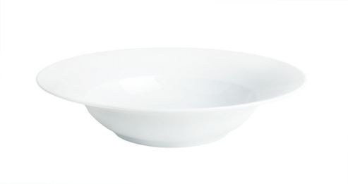 Image of Kahla 24 Cm Porcelain Soup Plate In White
