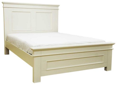 Image of Ultimum Hambleton Off White Double 4 6 Panelled Bed