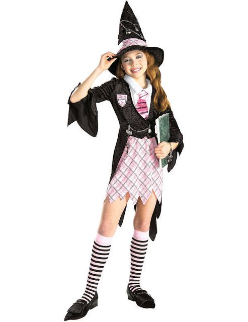 Image of Child Charm School Witch Costume Large
