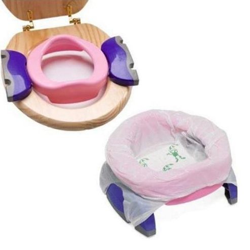 Image of Bibs And Stuff Potette Plus Pink