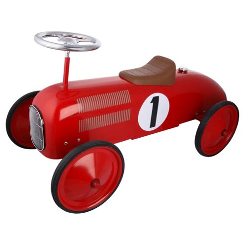 Image of Vintage Red Racer Ride On