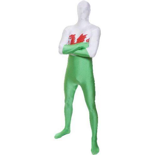 Image of Morphsuit Wales - Adult Costume Size: 34-36