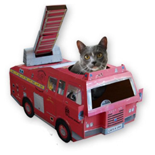 Image of Fire Engine - Cat Playhouse