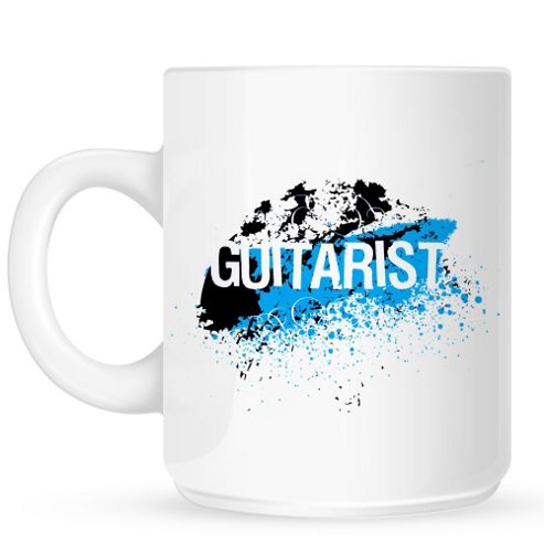 Image of Guitarist 10oz Ceramic Mug