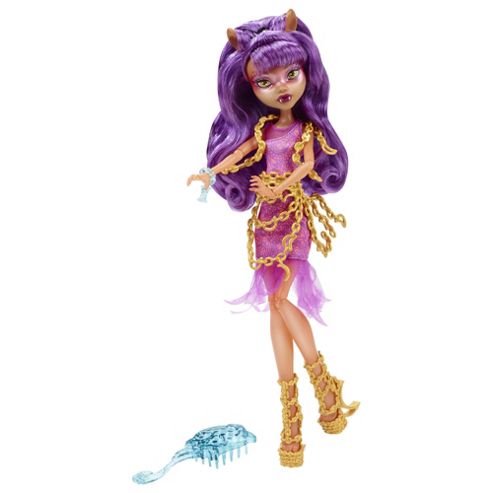 Image of Monster High Haunted Getting Ghostly Clawdeen Doll