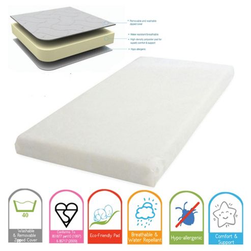 Image of Kinder Valley Cot Bed Mattress 140x70cm