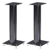 Norstone Pair of Black Speaker Stands 600mm