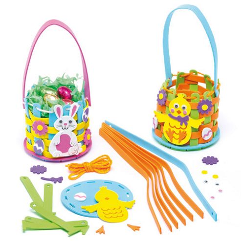 Image of Easter Basket Weaving Kits (pack Of 2)