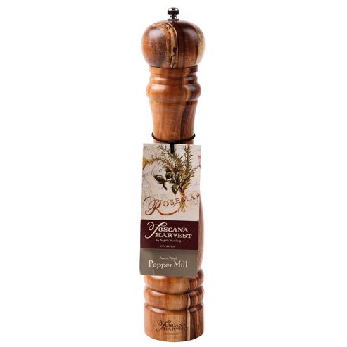 Image of Toscana Harvest Acacia Wood Pepper Mill By Occasion