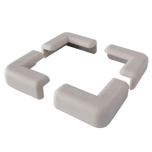 Image of Ezy Child Safety Corner Protectors 4 Pack In Light Grey