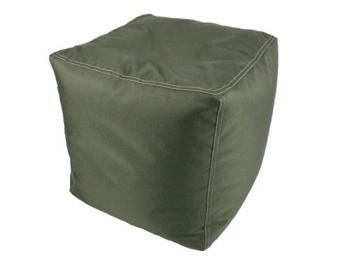 Image of Ashcroft Cube Outdoor Bean Bag - Red - Small