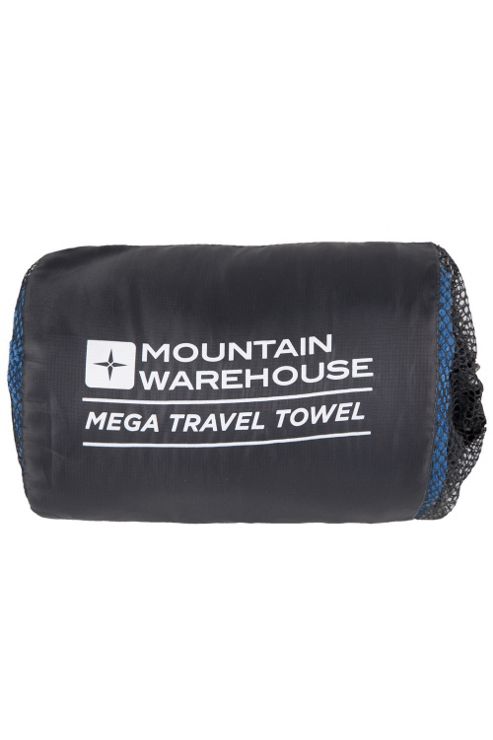 Image of Micro Towelling Travel Towel - Mega - Turquoise