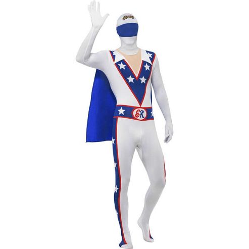 Image of Evel Knievel Second Skin - Adult Costume Size: 38-40