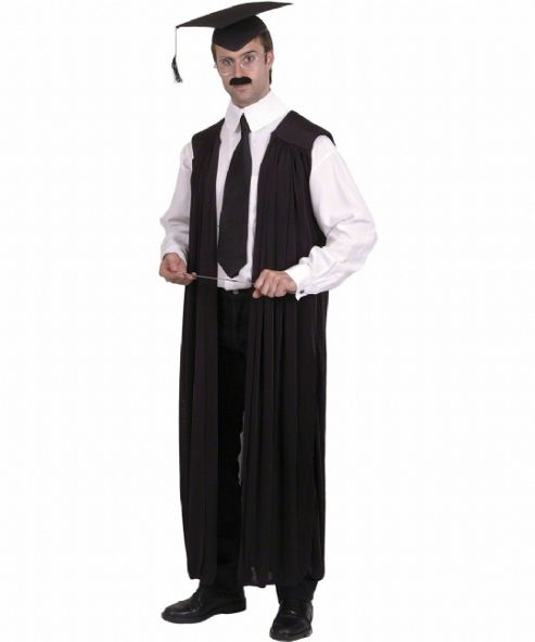 Image of Teachers Gown - Adult Costume Size: 38-42