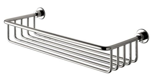 Image of Gedy Oltre Sponge Basket In Chrome