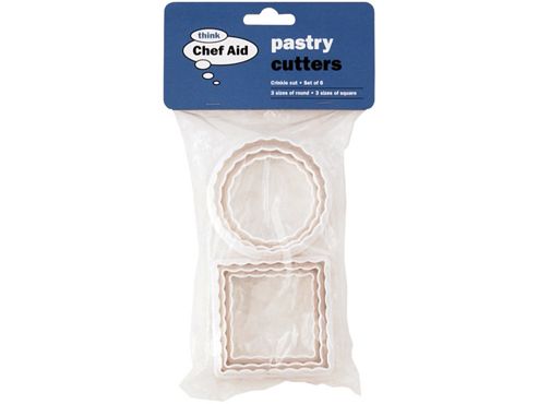 Image of Chefaid W184 Pastry Cutters X 6