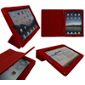 iTALKonline 19337 PadWear Executive Red Wallet Case With TRI-FOLD SMART TILT For Apple iPad 2 (Wi-Fi and 3G)