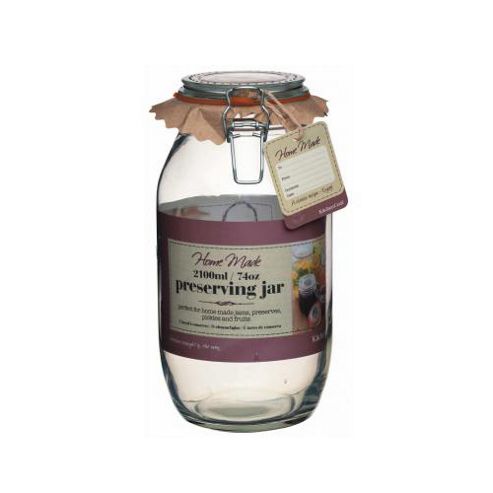 Image of Kitchen Craft Deluxe Glass Preserving Jar 2100ml