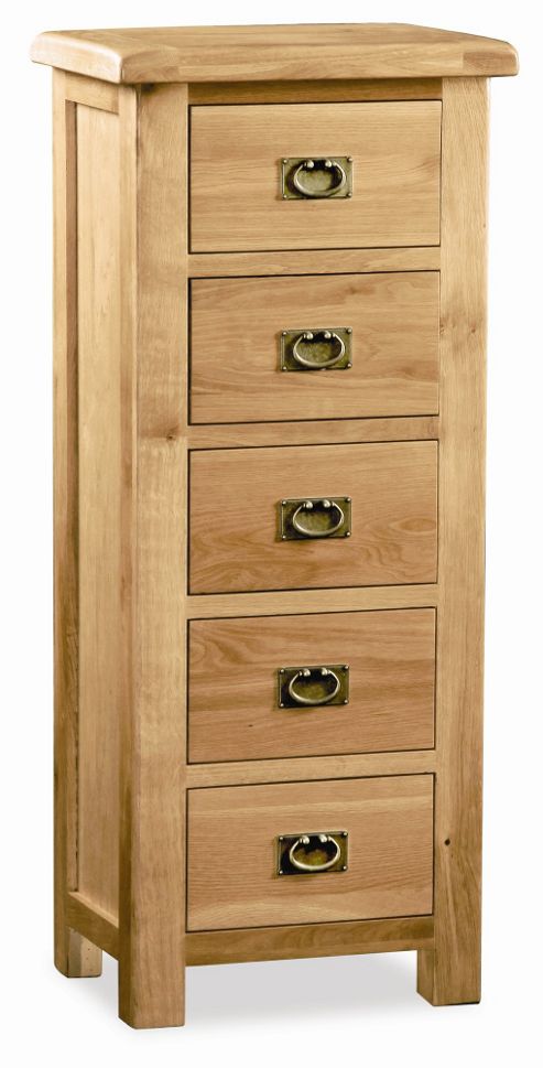 Image of Alterton Furniture Pemberley 5 Drawer Tallboy Chest