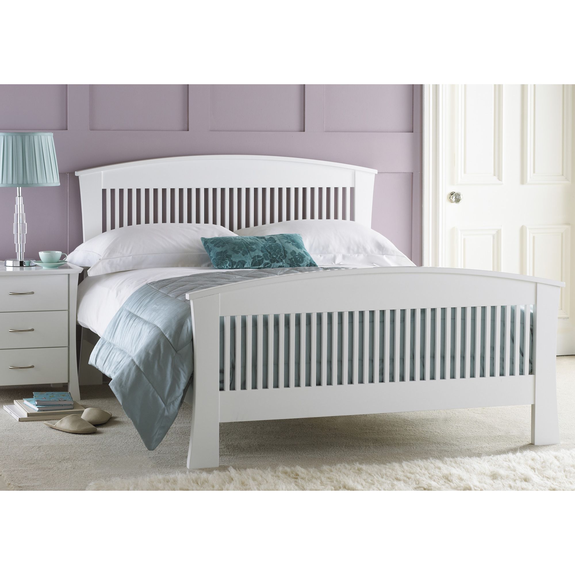 Hyder Hampton Oak Bed - King at Tesco Direct